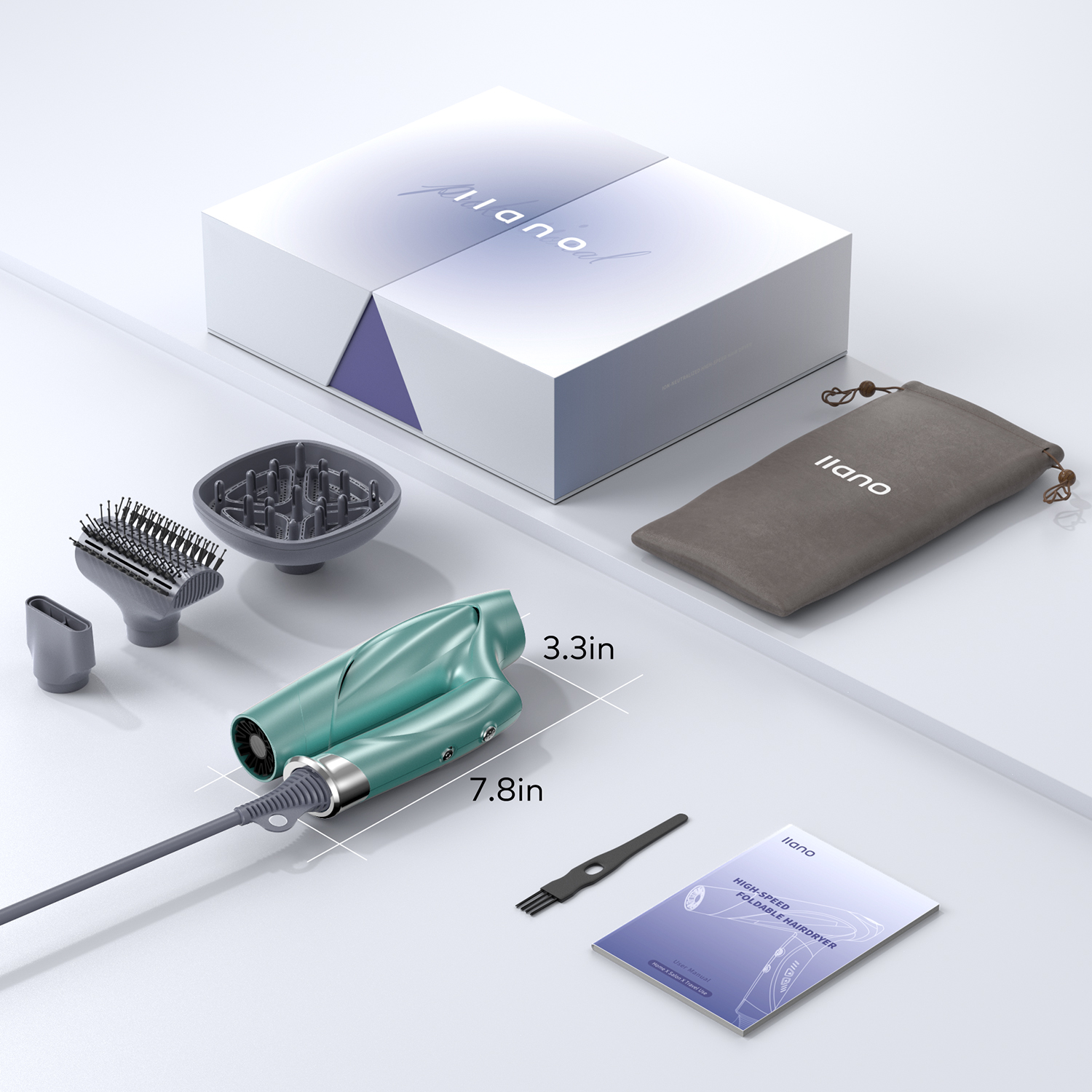 Ion Neutralizing High-Speed Hair Dryer Set